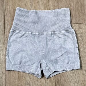 Free People Movement Gray Seamless shorts size xs/s